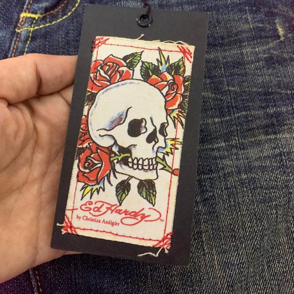 JEANS 100% Original Ed Hardy by Christian Audiguer Especial Edition